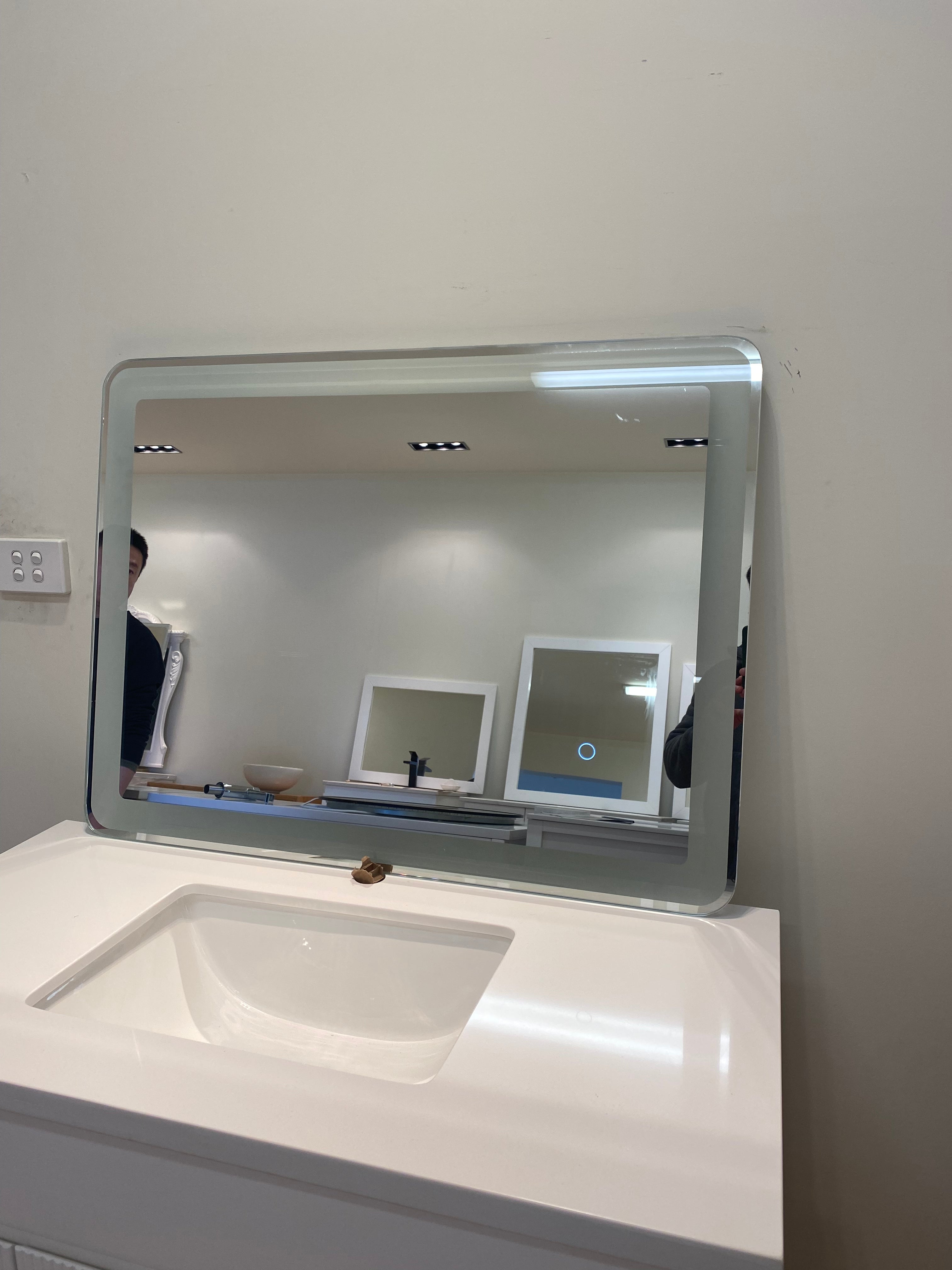 60 inch deals led bathroom mirror