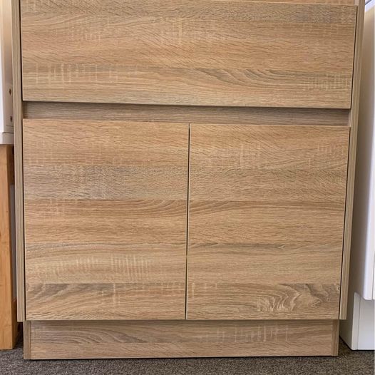 750/900/1200/1500mm Monash Wooden Finish Vanity - 2217-ABCD